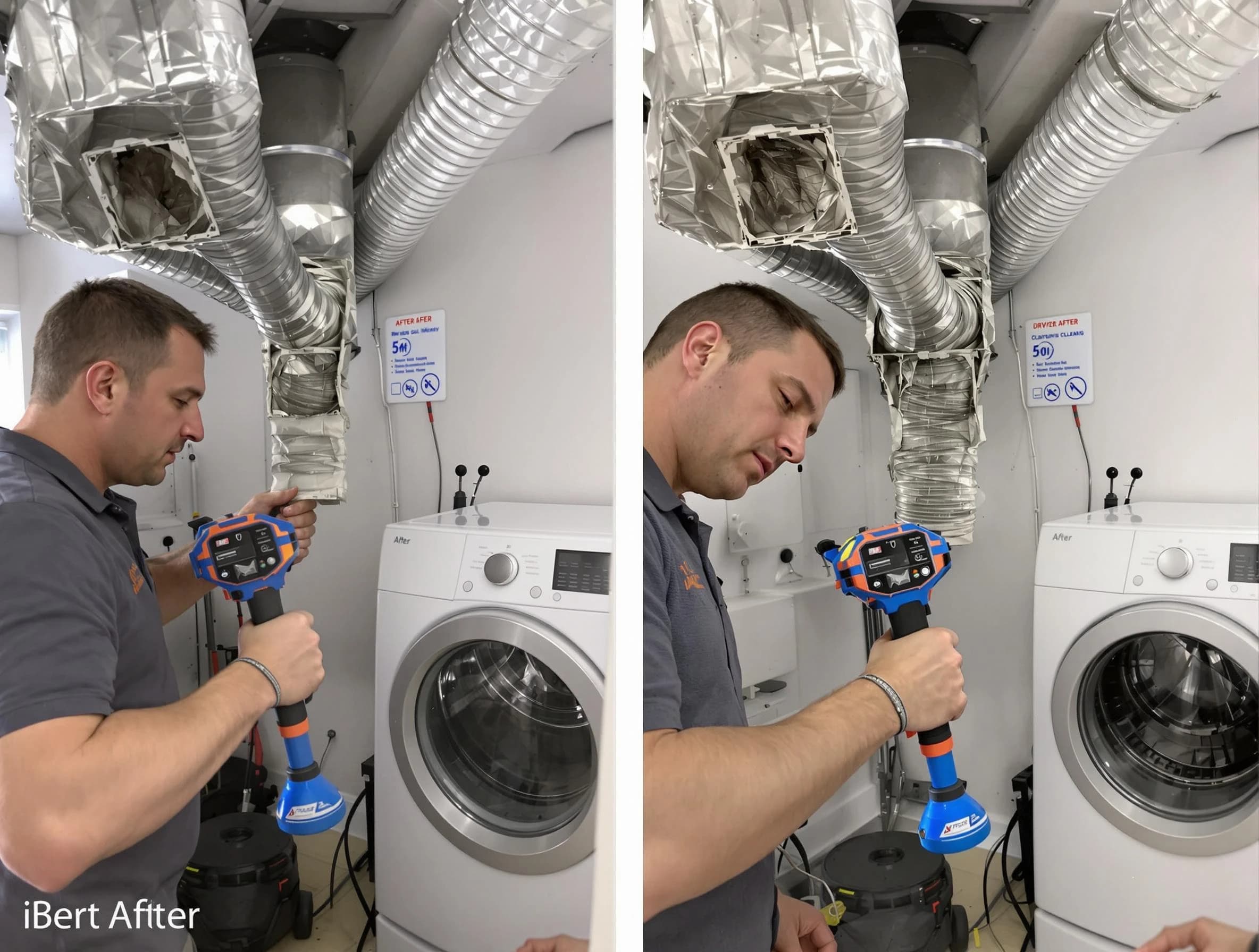 Professional clogged vent cleaning by West Valley City Dryer Vent Cleaning in West Valley City