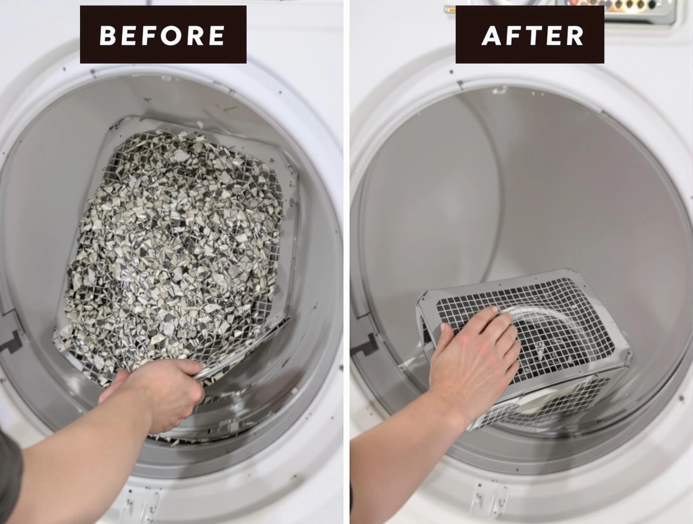 Professional lint trap cleaning by West Valley City Dryer Vent Cleaning in West Valley City
