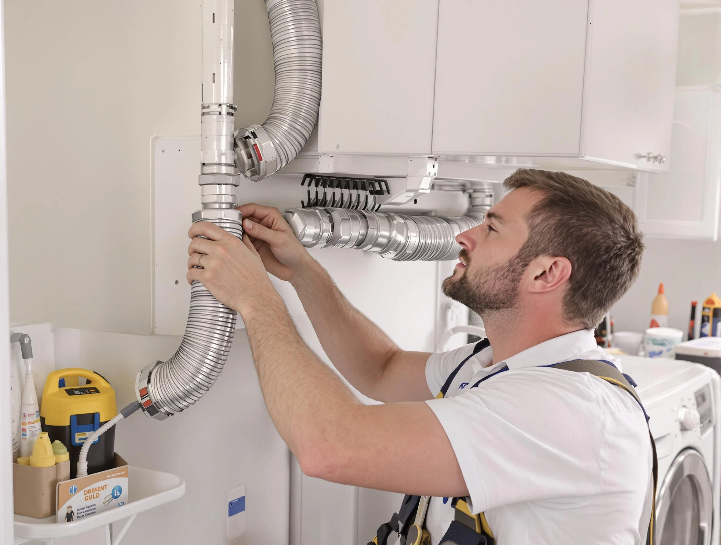 Professional dryer vent repair and installation by West Valley City Dryer Vent Cleaning in West Valley City